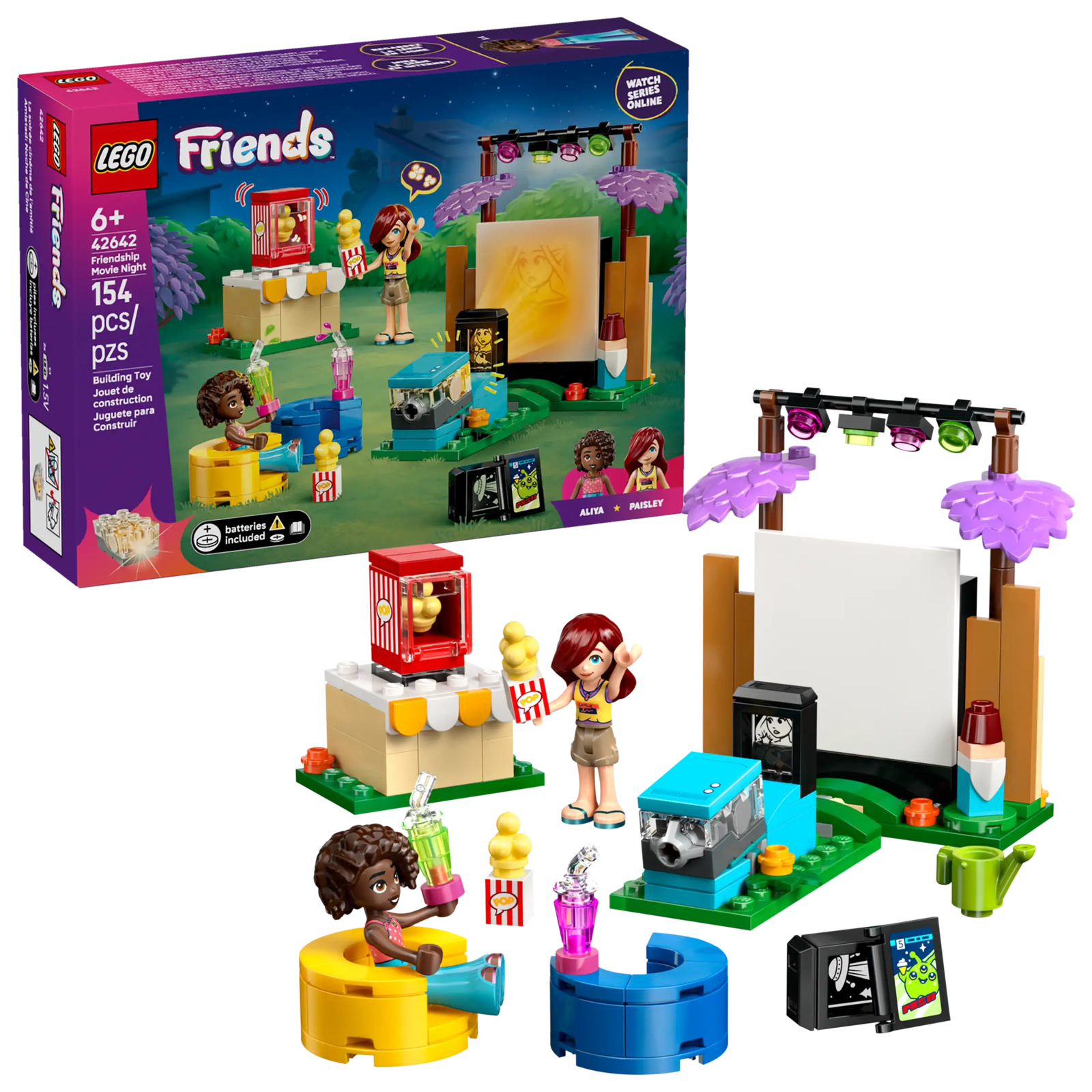 LEGO Friends 42642 Ystävysten Elokuvailta