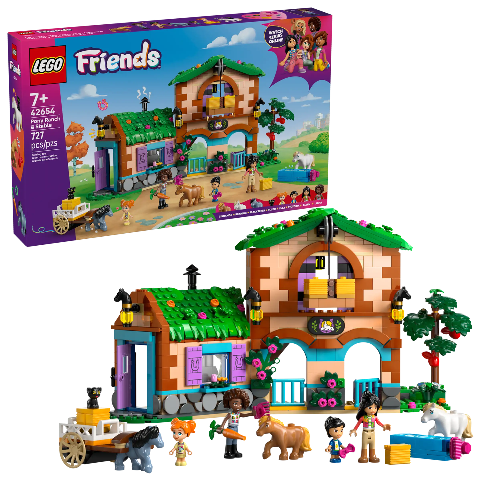 LEGO Friends 42654 Maatilan Ponitalli