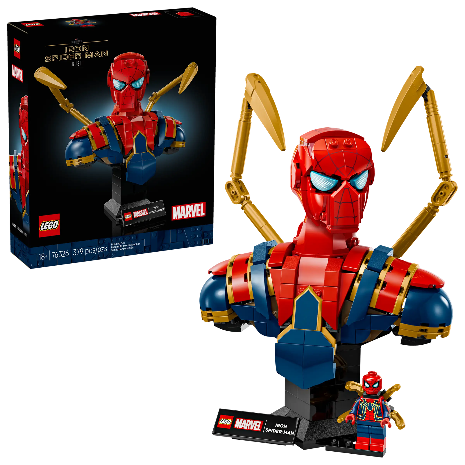 LEGO Marvel 76326 Iron Spider-Man‑ Rintakuva
