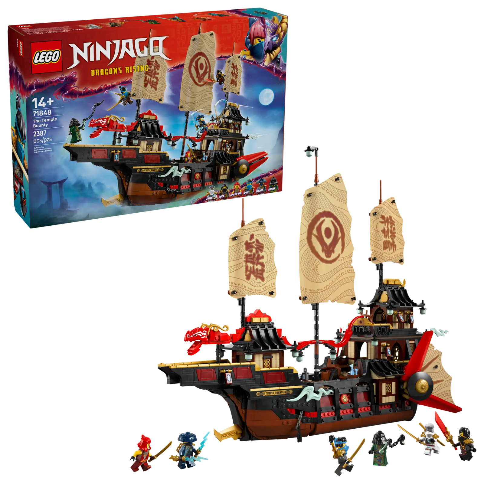 LEGO Ninjago 71848 Temppelialus