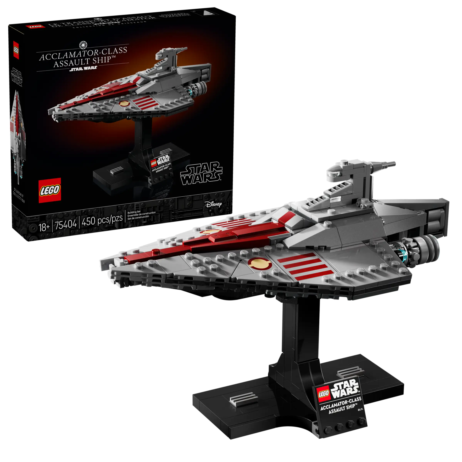 LEGO Star Wars 75404 Acclamator-luokan Hyökkäysalus