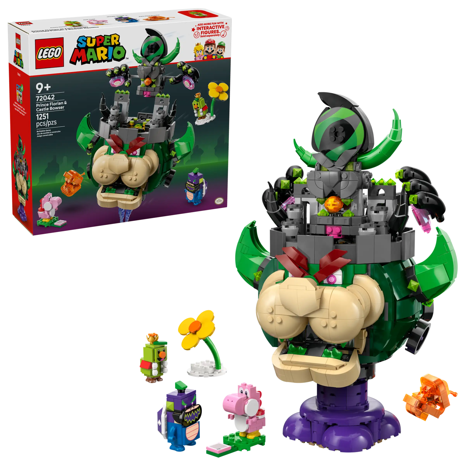 LEGO Super Mario 72042 Prince Florian ja Castle Bowser