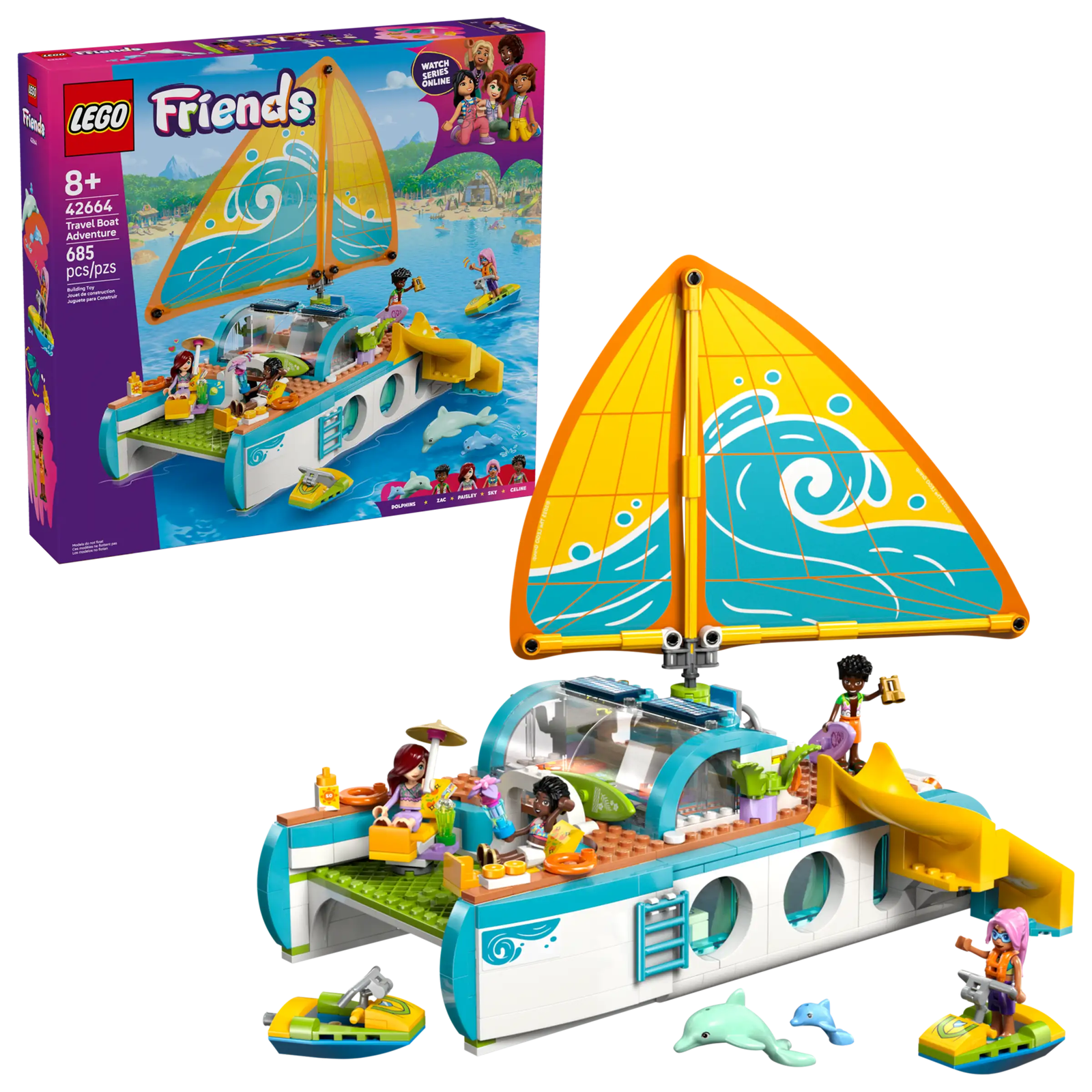 Lego Friends 42664 Veneseikkailu