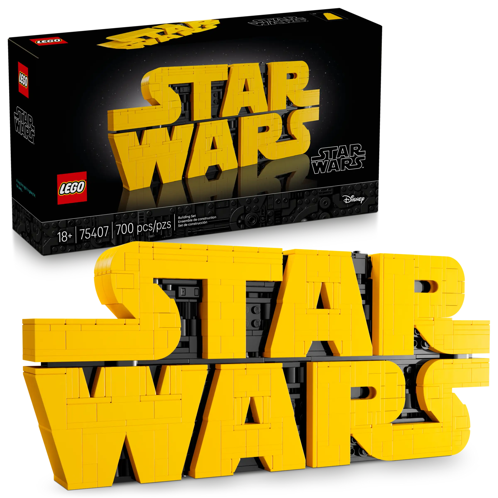 Lego Palikoista rakennettava Star Wars™ logo