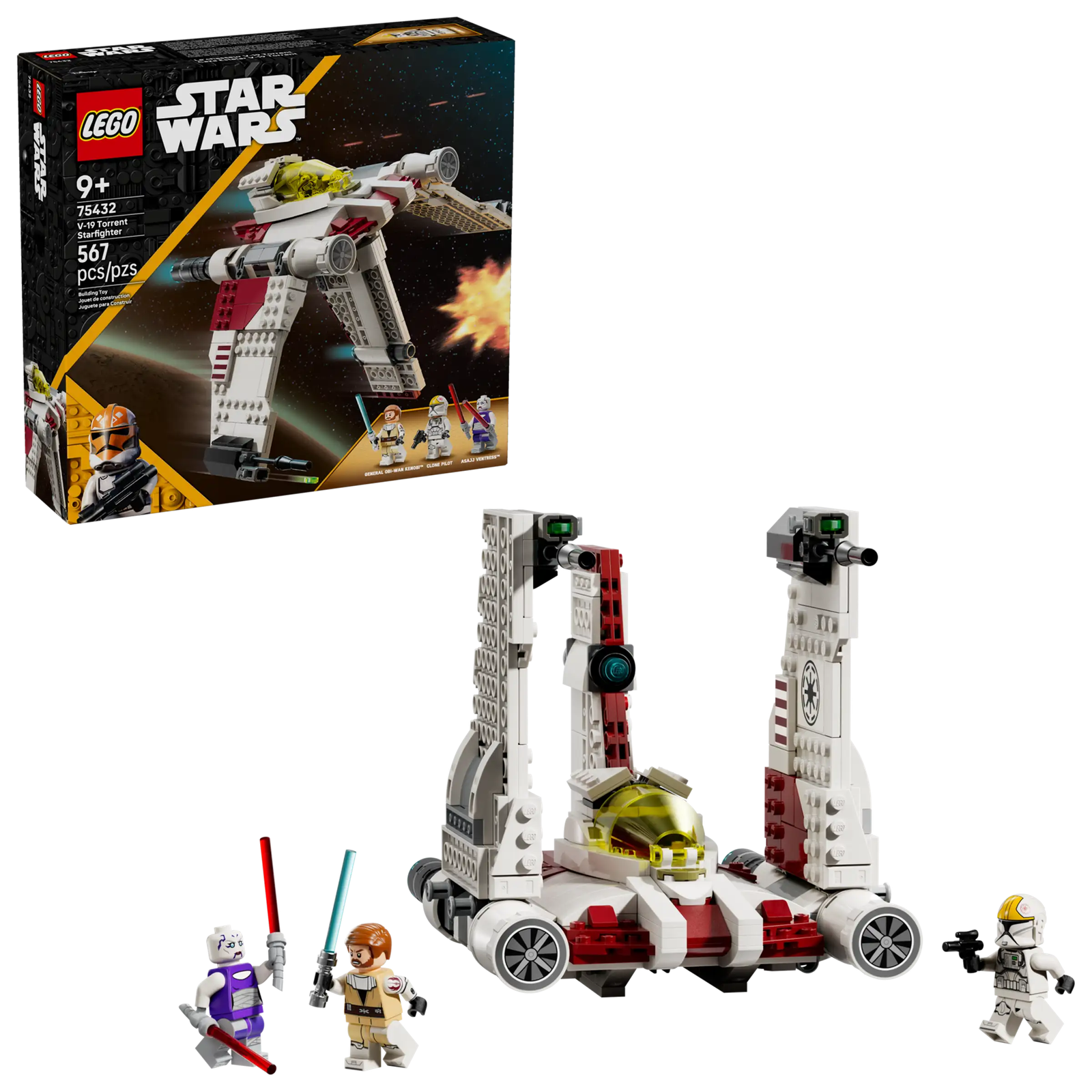 Lego Star Wars 75432 V-19 Torrent Tähtihävittäjä