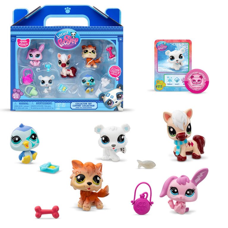 Littlest PetShop Collector Case Winter Besties 5 Hahmoa