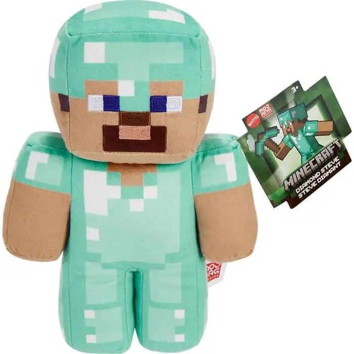 Minecraft Diamond Steve Pehmolelu 23cm