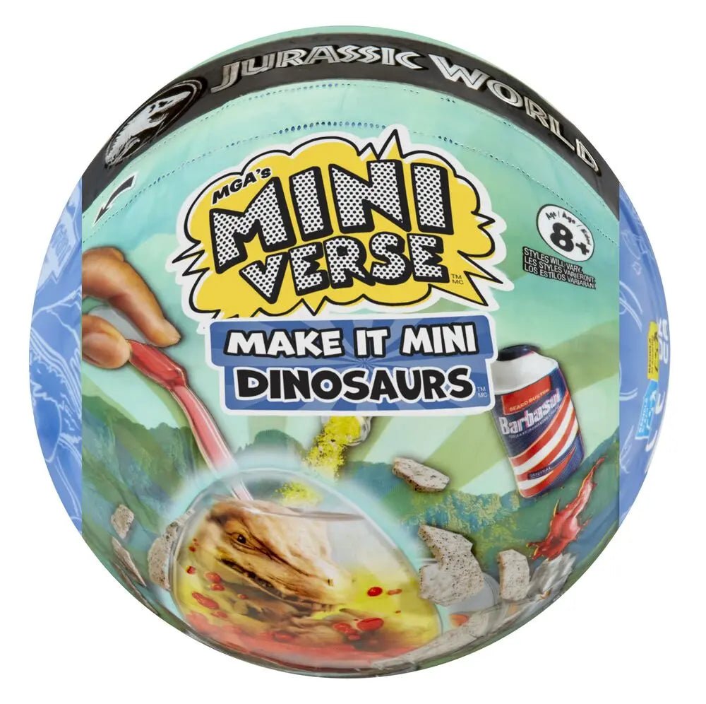 Miniverse Make It Mini Dinosaurs (Jurassic World) Yllätyspallo