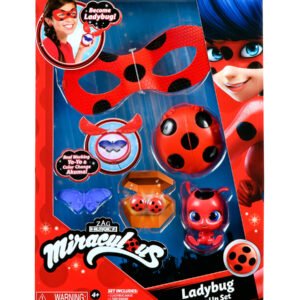 Miraculous Muotinukke Ladybug Naamiais Asustesetti