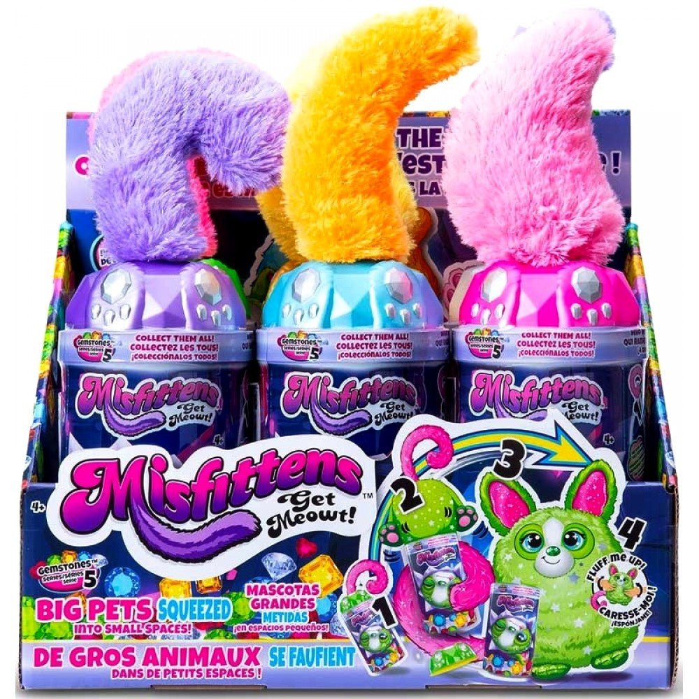 Misfittens Kittens Gemstones Series 1 Yllätys Kissapehmo Lajitelma