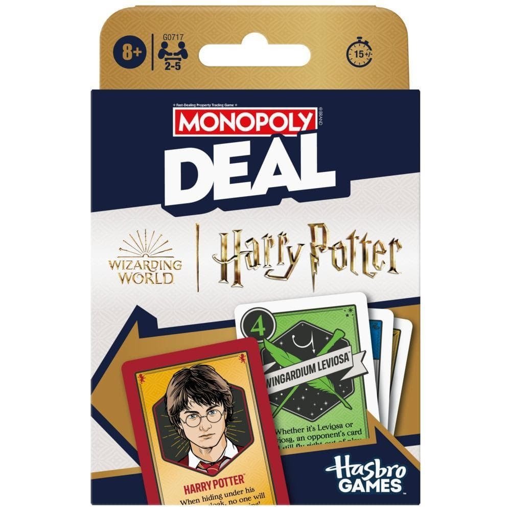 Monopoly Deal Harry Potter -Korttipeli