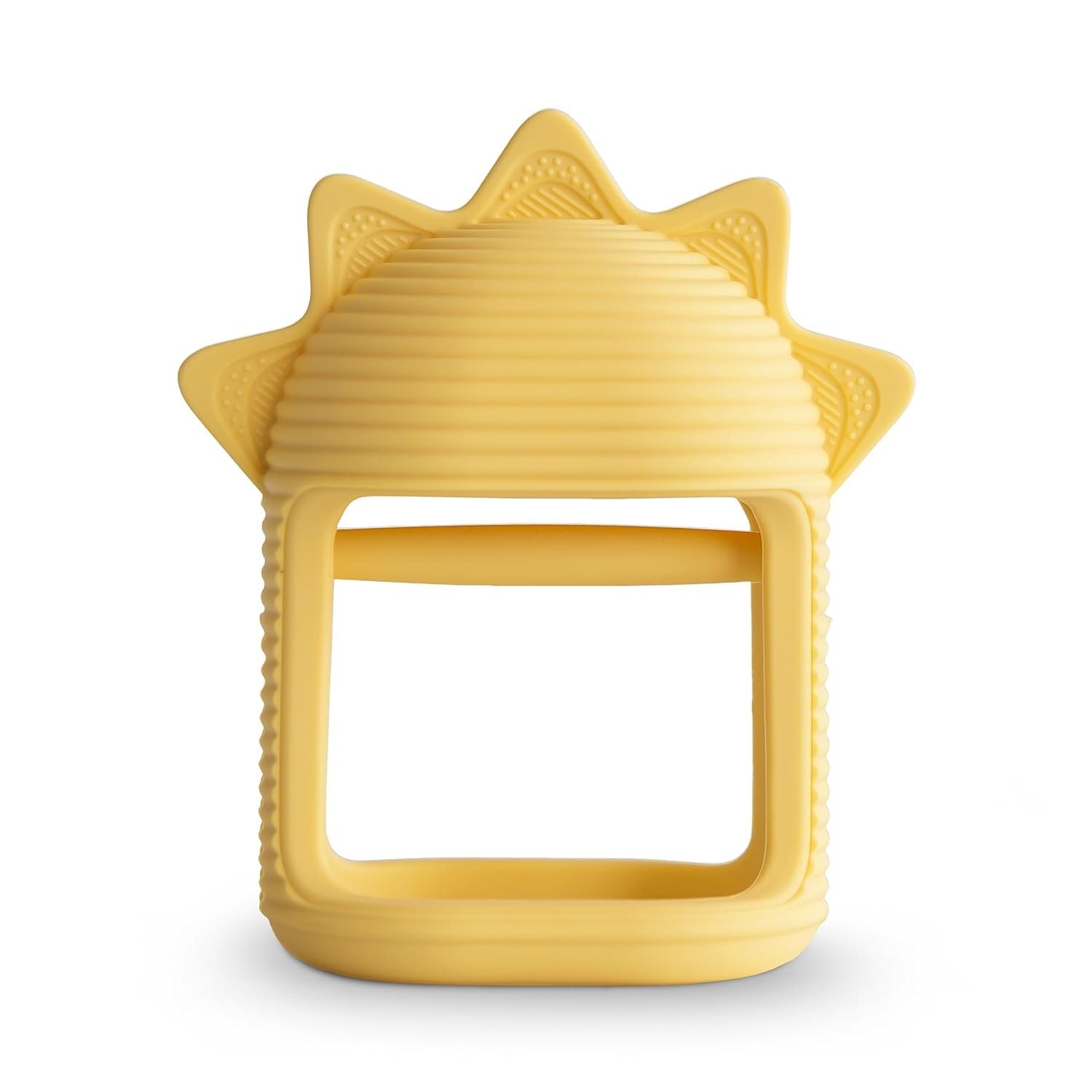Mushie Sensory Teether Purulelu Sunshine