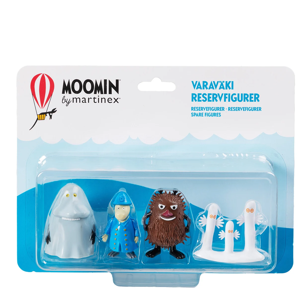 Muumilaakson Hahmot (Mörkö, Poliisi, Haisuli, Hattivatit)