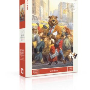 New York Puzzle Company 1000 Palan Palapeli City Bear