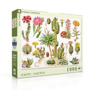 New York Puzzle Company 1000 Palan Palapeli Kaktukset