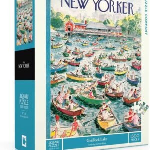 New York Puzzle Company 1500 Palan Palapeli Gridlock Lake