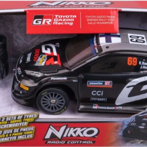 Nikko Radio-Ohjattava Toyota Gazoo Sweden 2024 Kalle Rovanperän Auto Lisärenkailla