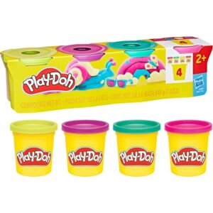 Play-Doh Muovailuvaha 4 kpl Pakkaus