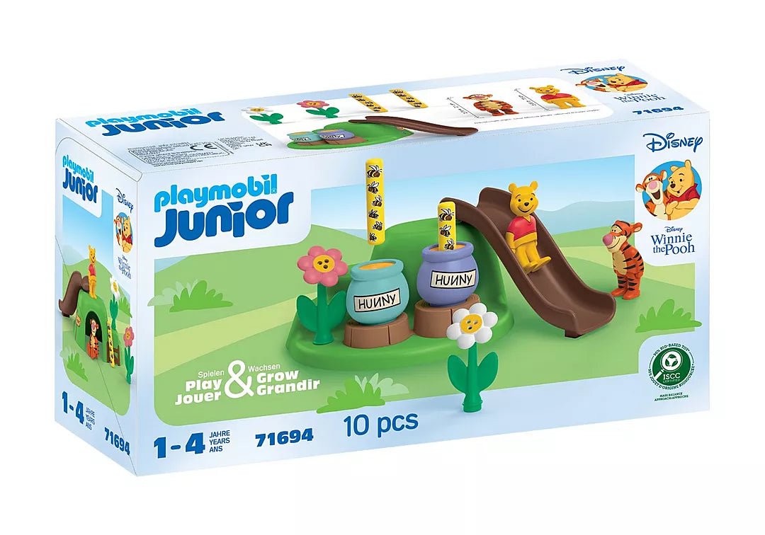 Playmobil 71694 Junior Aqua Disney Nalle Puh ja Tiikeri Mehiläispuutarhassa