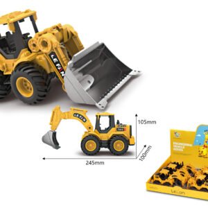 Puskutraktori Vauhtipyörillä 20 cm