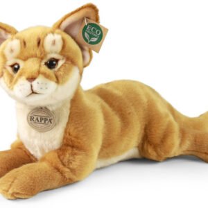 Rappa Eco Friendly Abessinialainen Kissa Pehmolelu Makaava 30cm