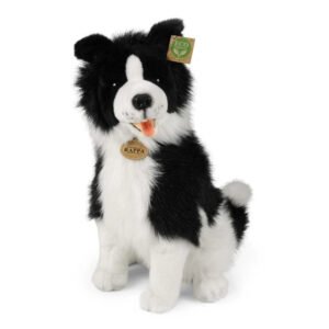 Rappa Eco Friendly Border Collie Pehmolelu Istuva 40 cm