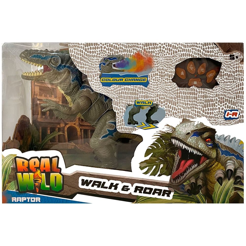 Real Wild Raptor Kauko-Ohjattava Dinosaurus