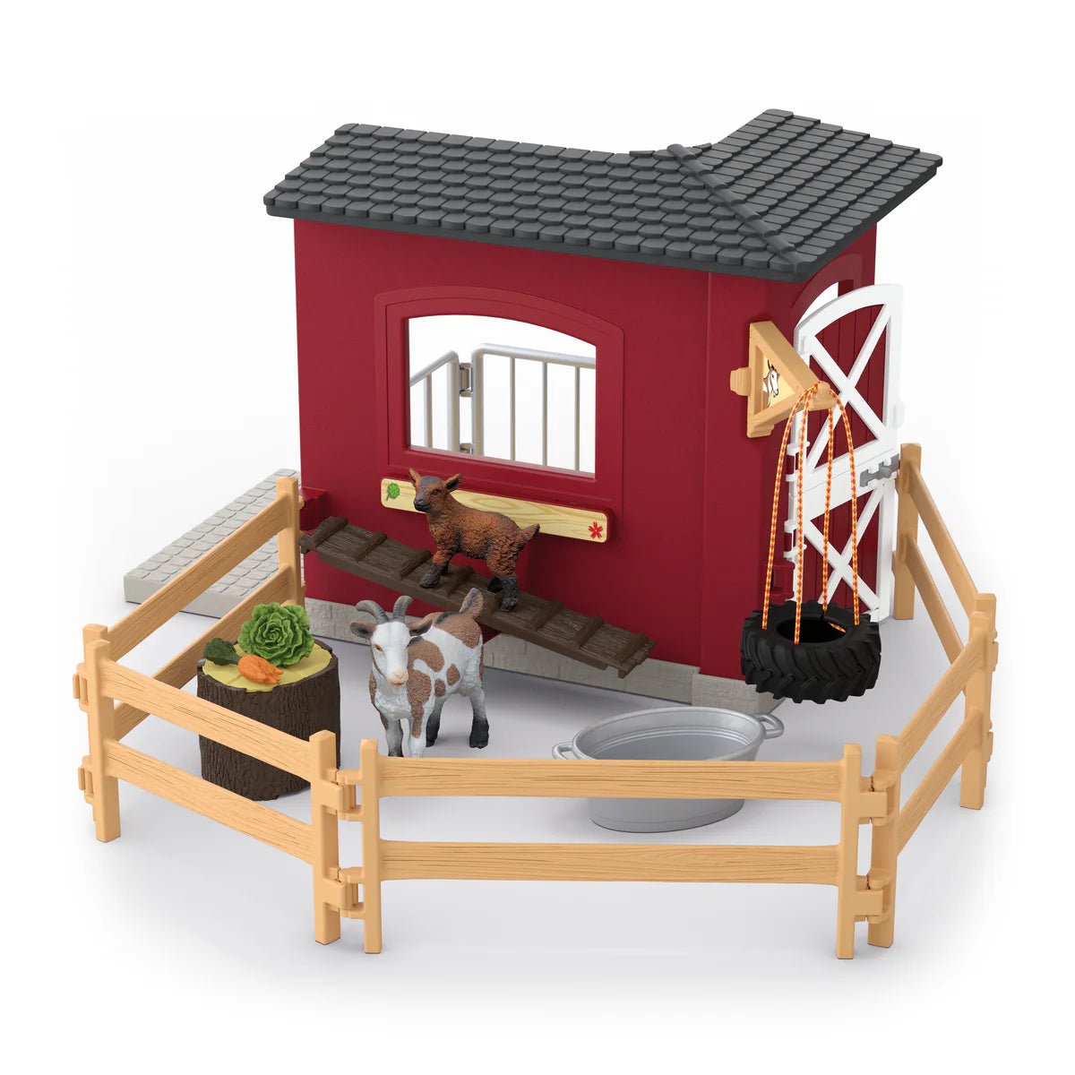 Schleich Farm World 42726 Vuohitalli