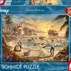 Schmidt Thomas Kinkade 1000 Palan Palapeli Disney Pieni Merenneito