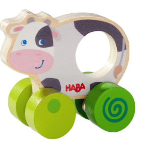 Hape Puinen Työntölelu Lehmä