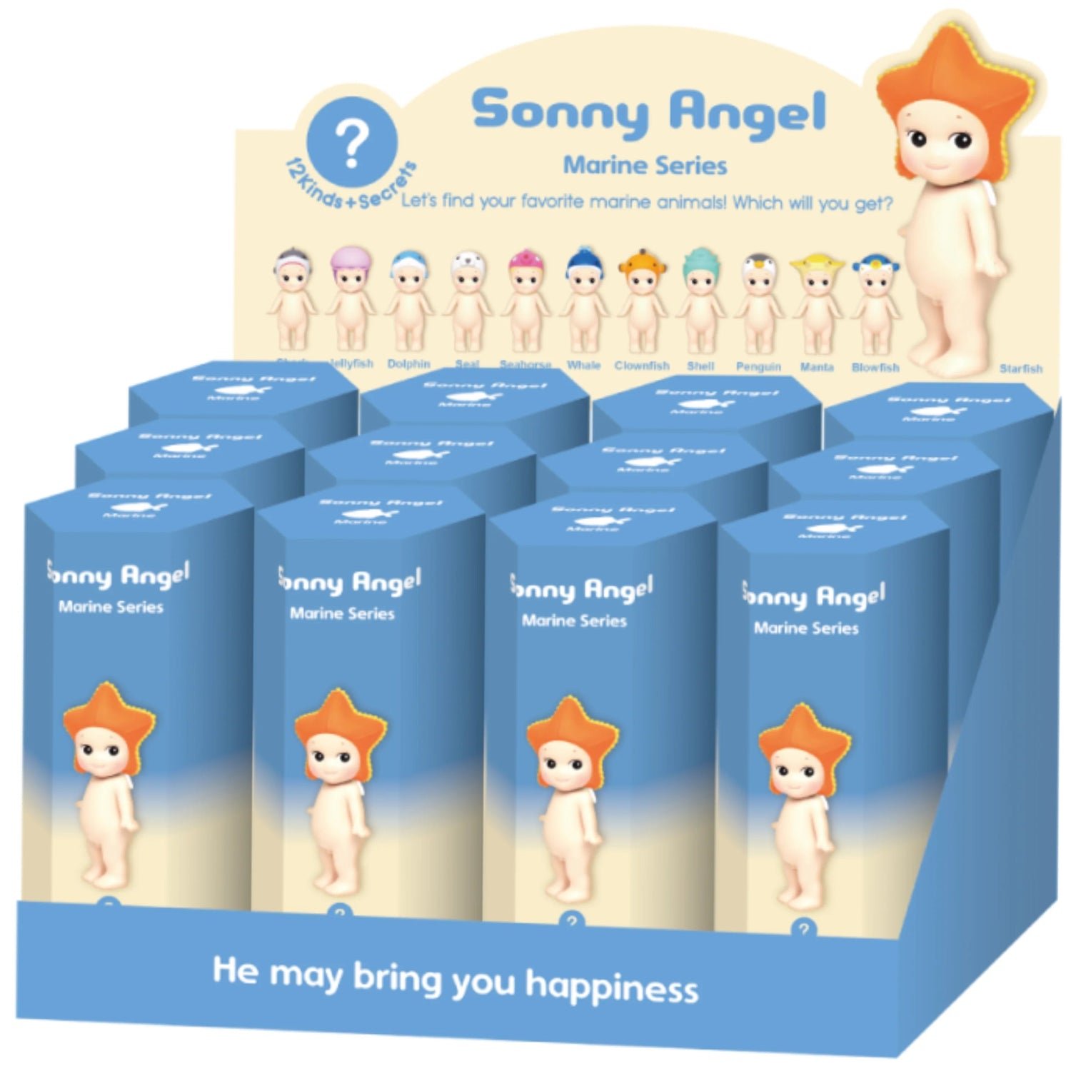Sonny Angel Marine Series Yllätyshahmopakkaus