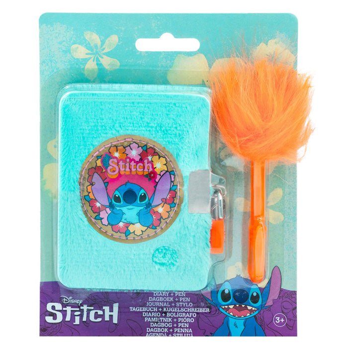 Stitch Pieni Lukollinen Päiväkirja ja Kynä