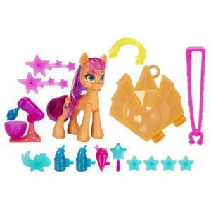 My Little Pony Cutie Mark Magic Poni ja 16 Asustetta - Sunny Starcout