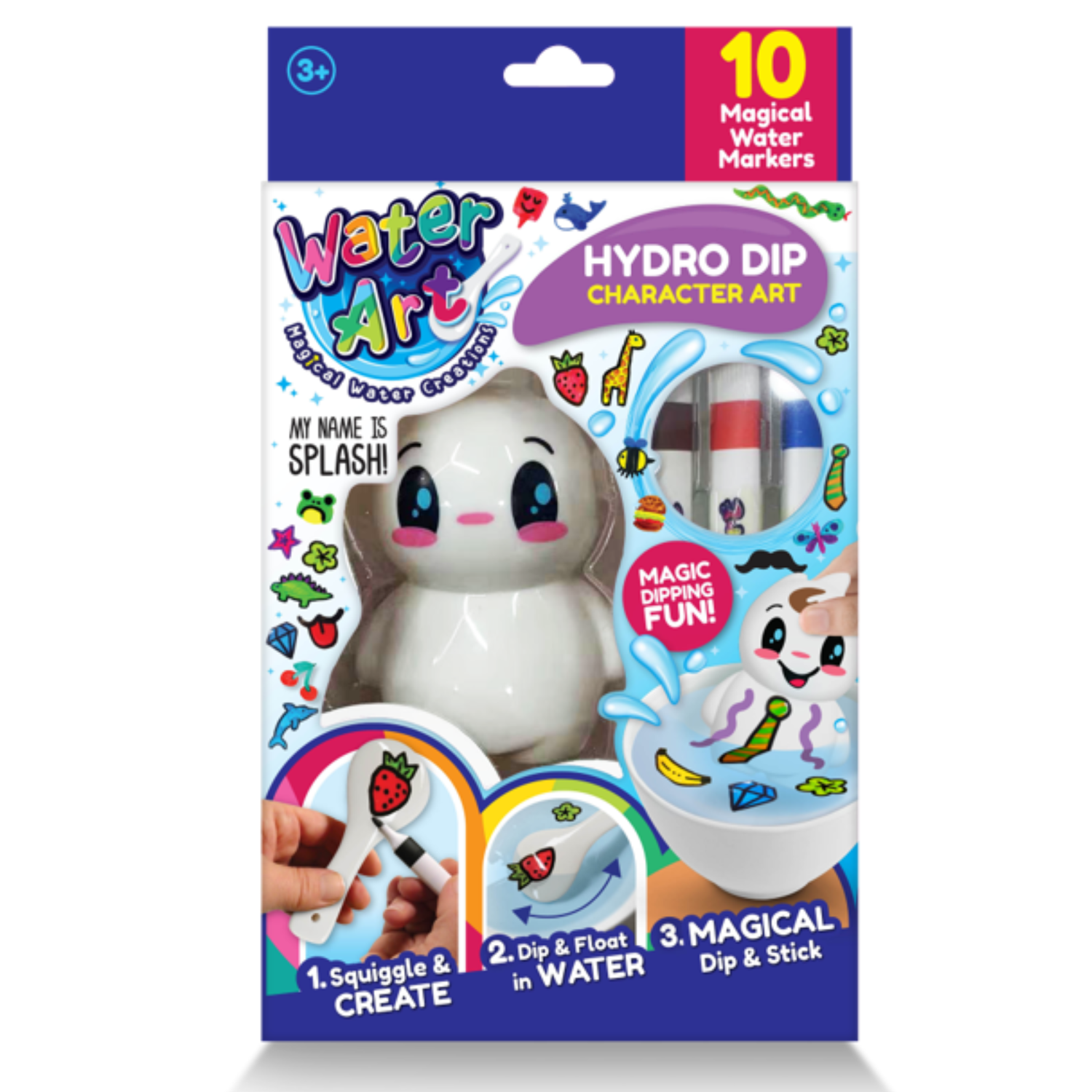 Water Art Hydro Dip Hahmon Koristelusetti