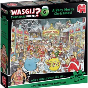 Wasgij Christmas Puzzle 6 Very Merry Christmas! 1000 Palan Palapeli