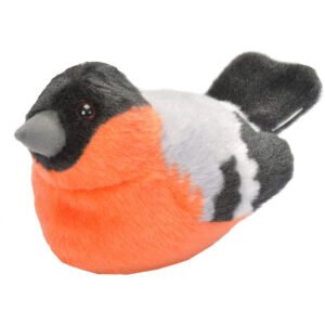 Wild Republic Punatulkku Lintu Pehmolelu Äänellä