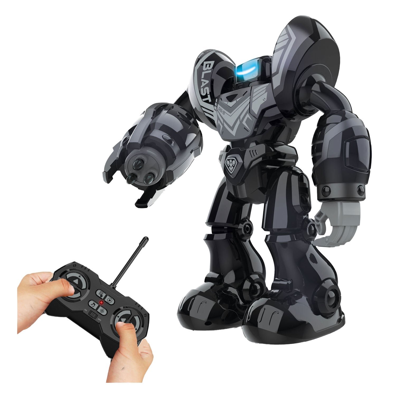 YCOO Robo Blast Radio-Ohjattava Robotti 34cm