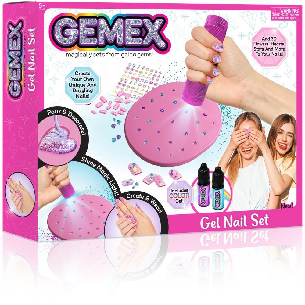 Gemex Gel Nail Set - Kynsikorujen tekosetti