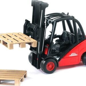 Bruder Linde H30D trukki ja kuormalavat 1:16
