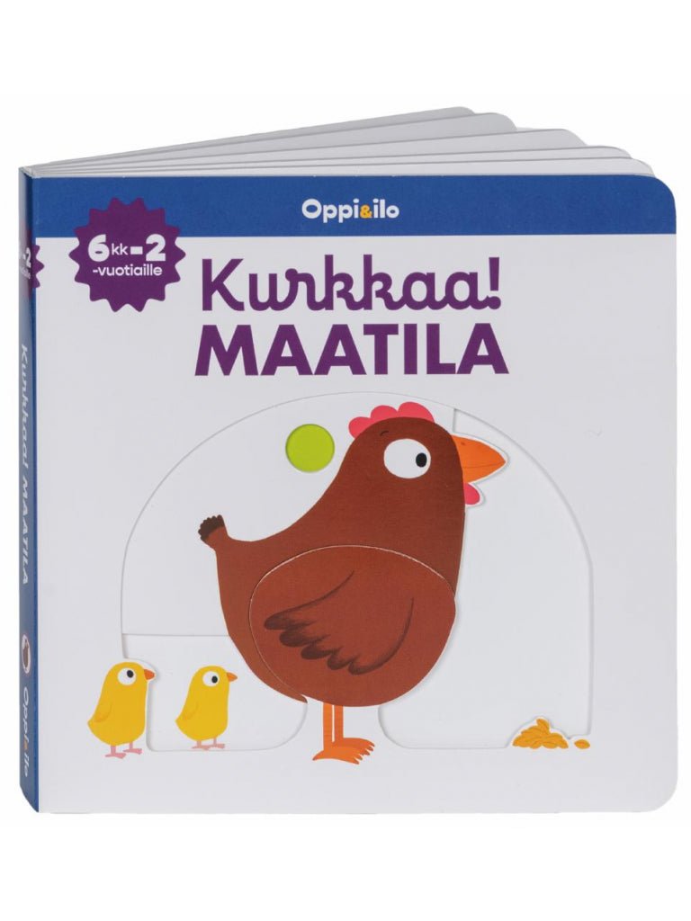 Oppi ja Ilo Kurkkaa Maatila Kuvasanakirja (6kk-2v)