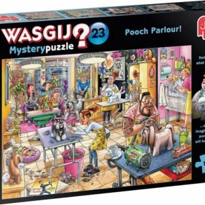 Wasgij Mystery 1000 Palan Palapeli Nro 23 Pooch Parlour!
