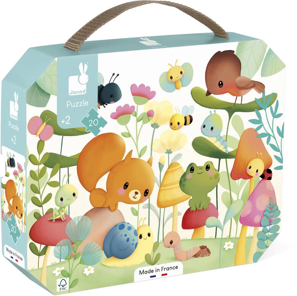 Janod Palapelisalkku Puutarhan Kaverit 20 Palaa