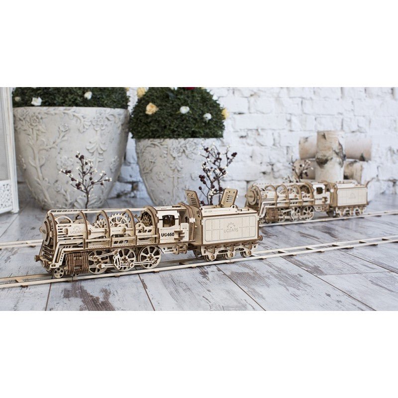 Ugears Locomotive with Tender