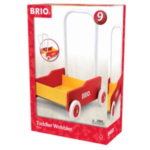 Brio Kävelyvaunu/taaperokärry Punainen