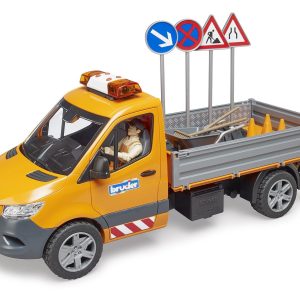 Bruder 02677 MB Sprinter Työmaa-Ajoneuvo ja Hahmo 1:16