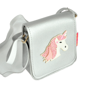 KiS Me Yksisarvinen Lasten Käsilaukku/ Olkalaukku Hopea