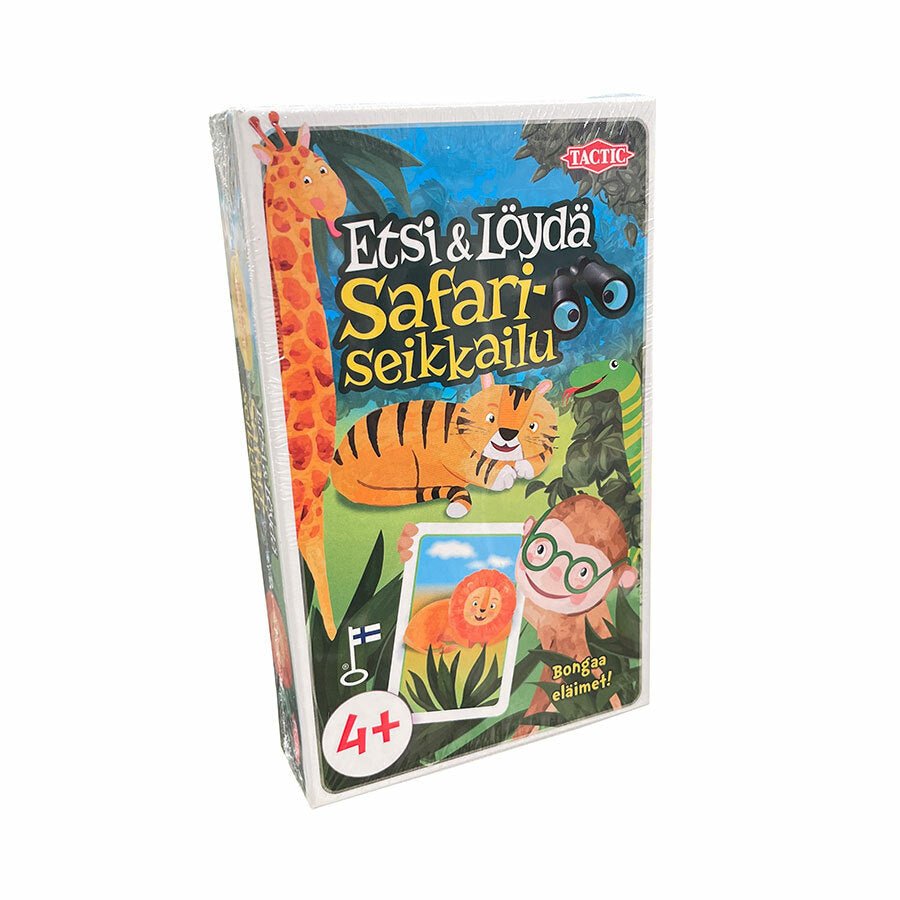Etsi & Löydä Safariseikkailu Matkapeli