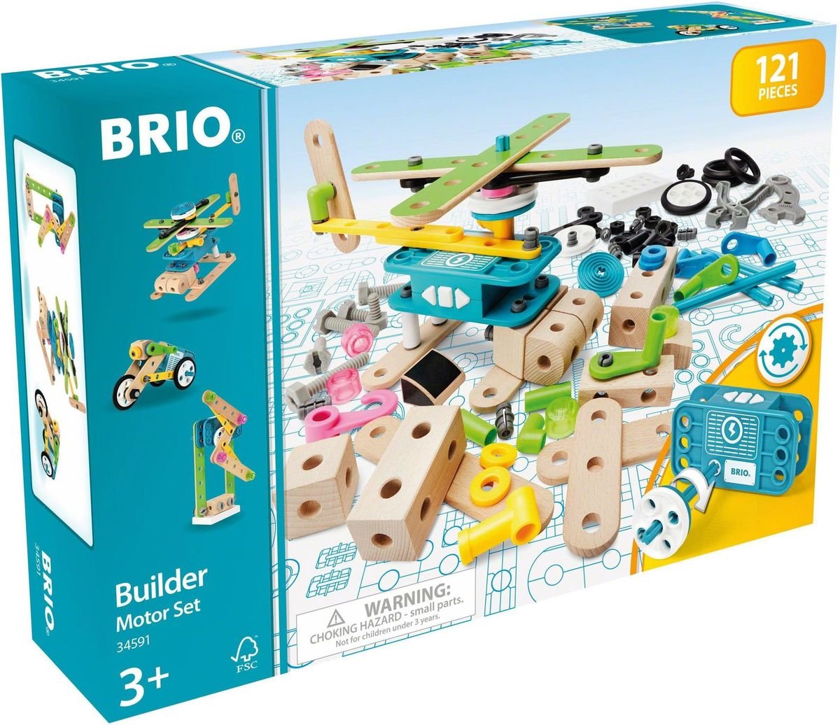 34591 Brio Builder Moottorisetti 121 Osaa