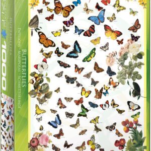 Eurographics 1000 Palan Palapeli Butterflies