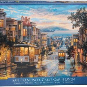 Eurographics Puzzle 1000 Palan Palapeli San Francisco, Cable Car Heaven